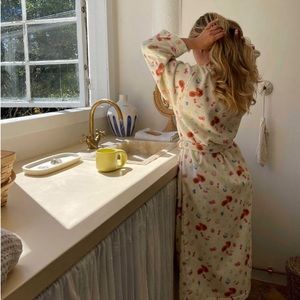 DJERF AVENUE ROBE - FRUIT PRINT - XL/XXL